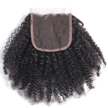Load image into Gallery viewer, The Virgin Experience Closures-Afro Kinky Curl 4x4