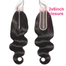 Load image into Gallery viewer, The Raw Experience Closures-Body Wave 2x6
